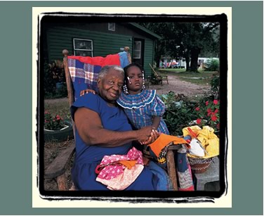 <b>Georgianna Linzy with her great-granddaughter, Heather Breanne Williams.</b>  Stucky, FL, October 1993.