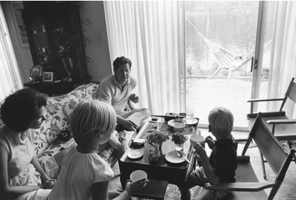 <b>Family in Reston, VA.</b> 1971.